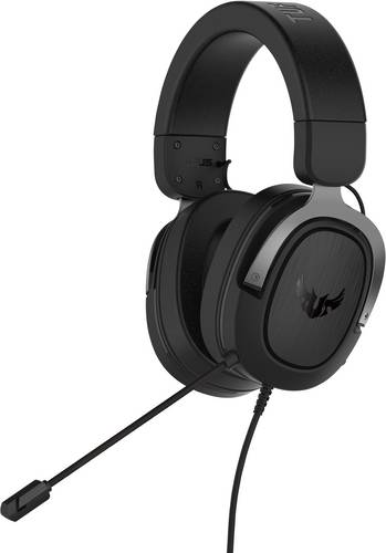 Asus TUF H3 Over Ear Headset kabelgebunden 7.1 Surround Gun Metall Gaming