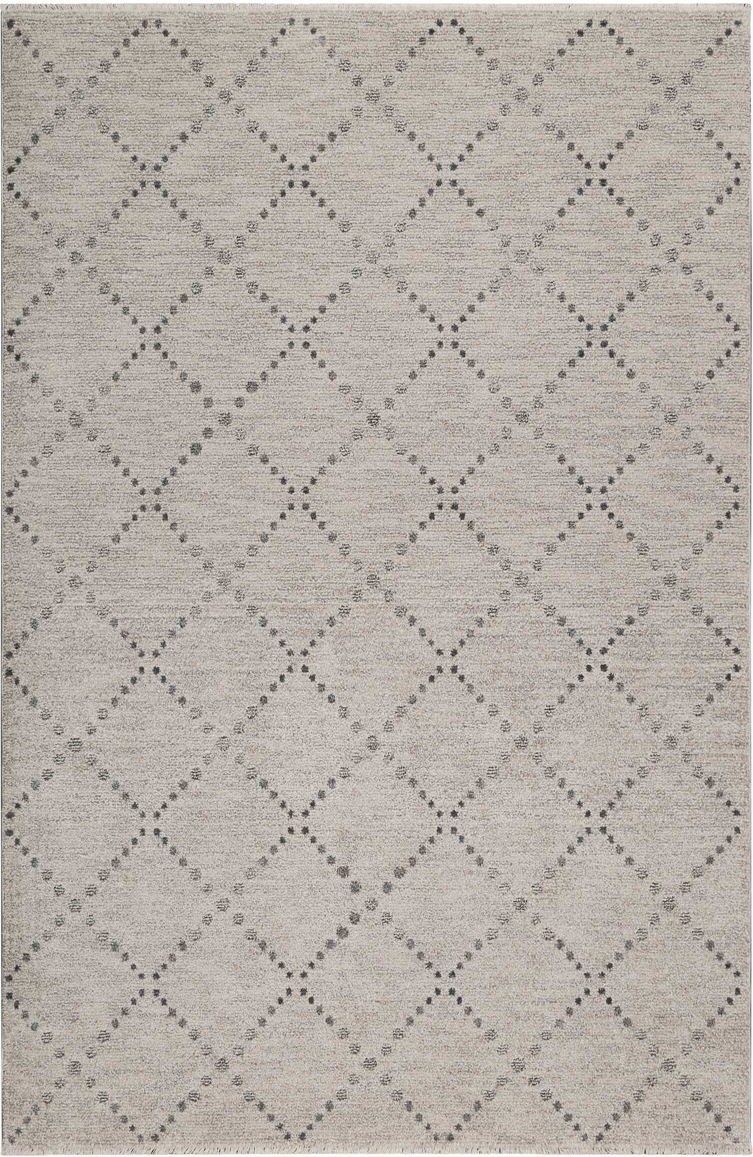 Teppich ESPRIT "Ina", grau, B:120cm H:12mm L:170cm, Polyester, Teppiche, Teppich, Kurzflorteppich, gewebt, geometrisch, modern, Wohnzimmer, streifen grau B : 120cm 1 Stk., 12mm, L: 170cm