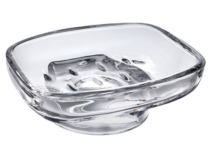 Diaqua Seifenschale Chic Glasklar 4.5 × 12.5 × 10 cm