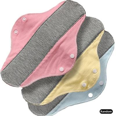 Uplifted Finds Reusable Organic Graphene Menstrual Pad With Leakproof Washable Design random Color 1 Pc