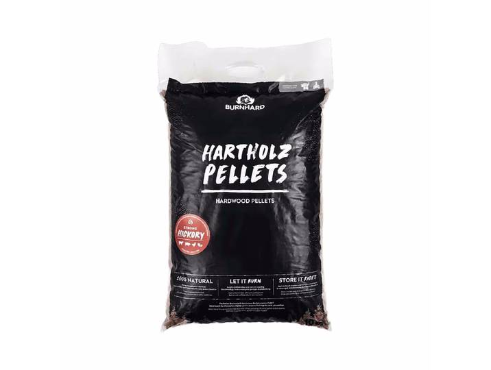 Burnhard Hartholz-Pellets Grillpellets – Holzkohle/Briketts/Grill Anzünder – schwarz