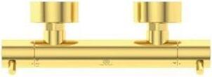 Brausethermostat CERATHERM T125 AP, Pin-Griffe brushed gold brushed gold