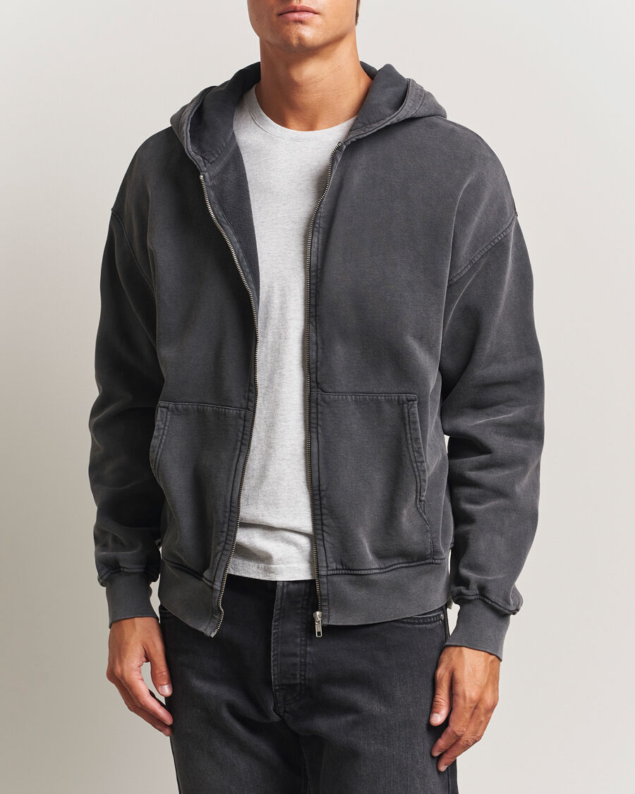 Colorful Standard Classic Organic Full Zip Hoodie Faded Black men XL Sort
