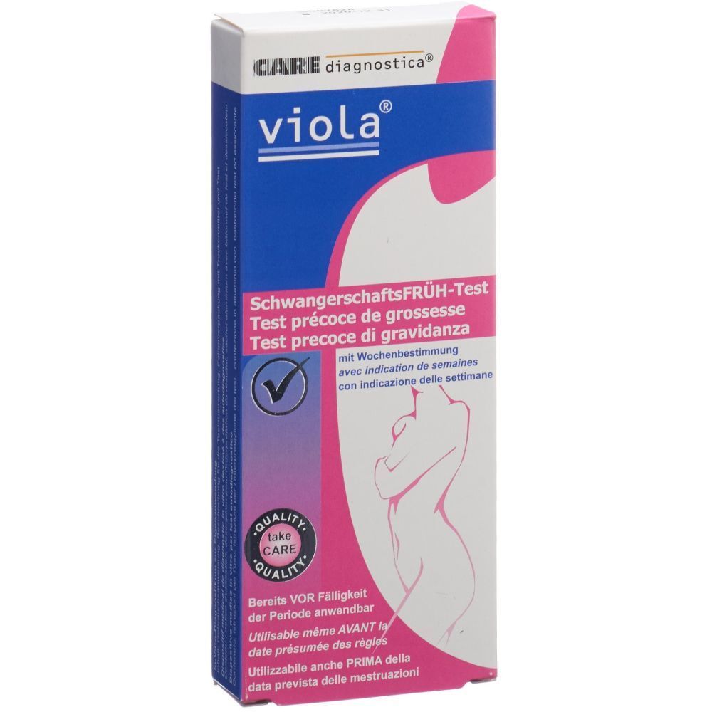 Viola Schwangerschaftsfrüh Test 1 St
