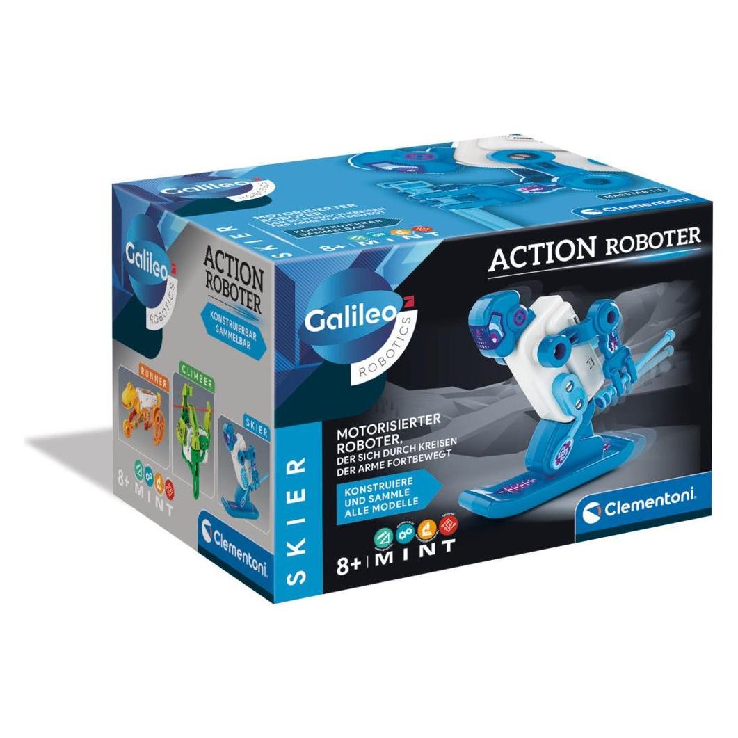 Clementoni Galileo Action Roboter - Skier (59430)