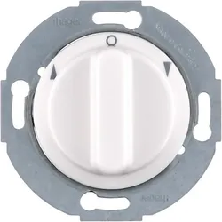 Hager Jalousie-Drehschalter 1p, Zentralstück WTE6161WG