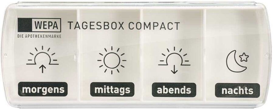 Wepa Tagesbox Compact Weiß 1stk
