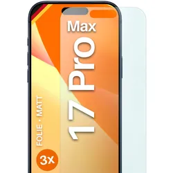 moex FlexProtect iPhone 17 Pro Max Schutzfolie Matt