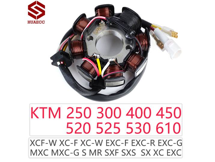 Bobine magnétique de Stator d'allumage, pour K-TM 520 EXC SX 525 EXC MXC XC 400 XCW 450 XC-W XC-W EXC XC-W XCW EXC SMR SXF SXS XC-F XCR-W