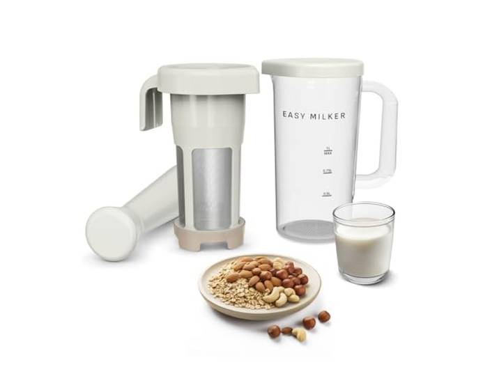 Tefal Easy Milker Pflanzenmilchmaschine, 1 Liter, schnell und einfach kompatibel mit allen Stabmixern, personalisierbare Ergebnisse, spülmaschinengeeignet, VZ700AE0