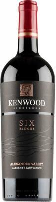 Kenwood Six Ridges Cabernet Sauvignon 2021 Red Wine - California"""