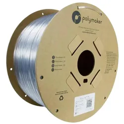 Polymaker PC 1,75mm TRANSPARENT 3kg (PC, 3000 g, 1.75 mm), Filament, Transparent
