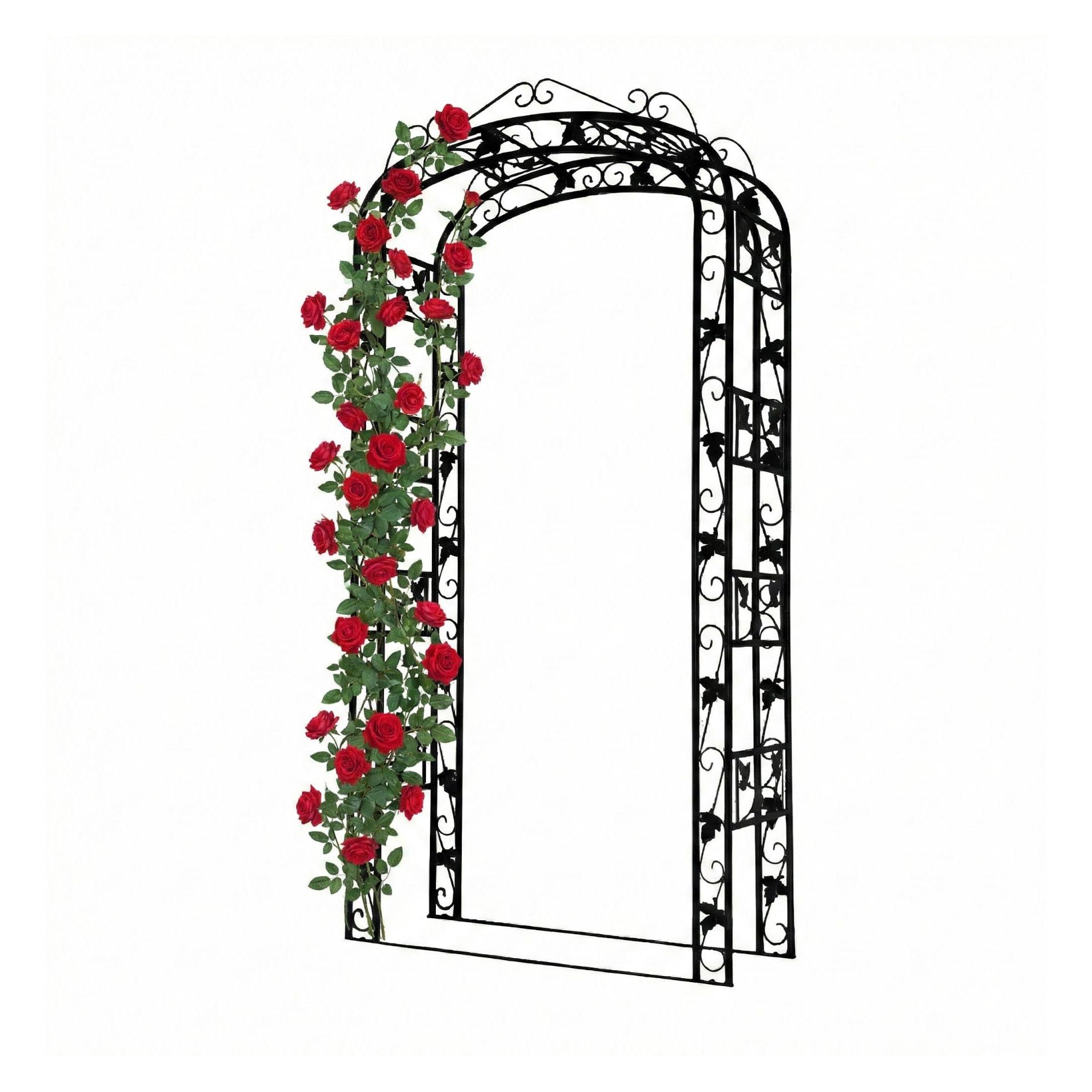 Relaxdays Rosenbogen (45 cm, 120 cm) (4052025528560)