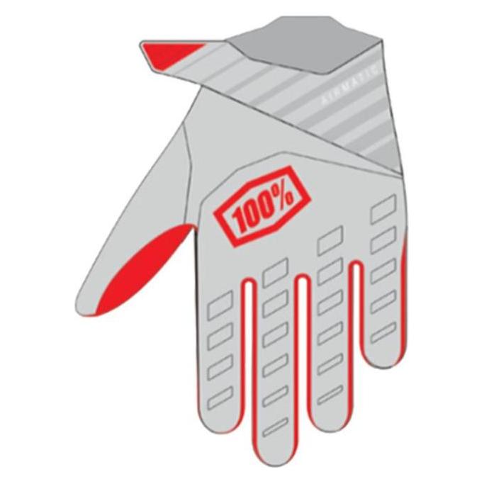 100% Airmatic Gloves (XL) (10000-00043)