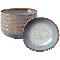 Villeroy & Boch Schale Lave 6 Stück, Beige, Schüssel + Schale, Beige