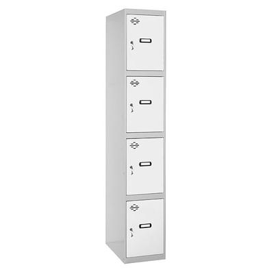 SimonRack Spind Schrank, Metallschrank, Schließfachschrank, Schloss, 1800x300x500 mm - Simonlocker