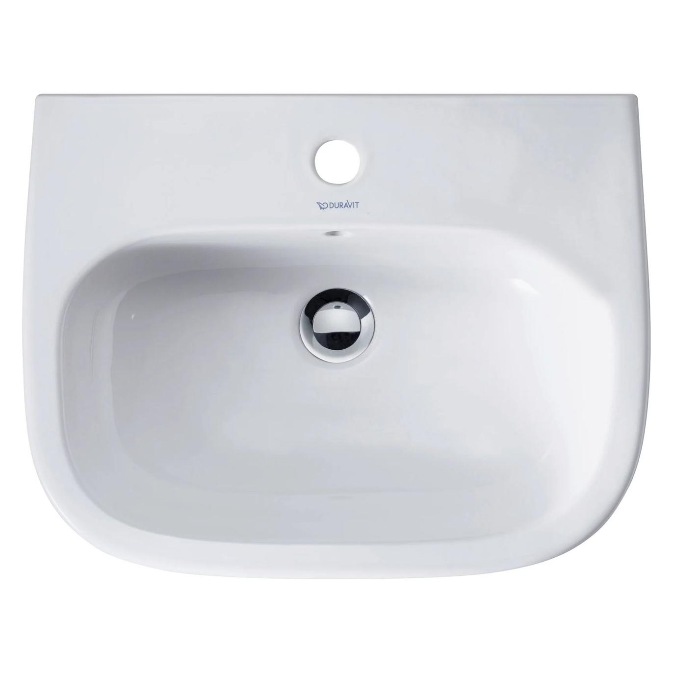 Duravit Waschtisch D-Code 55 cm wei 2310550000 (430 mm, 550 mm) (2310550000)