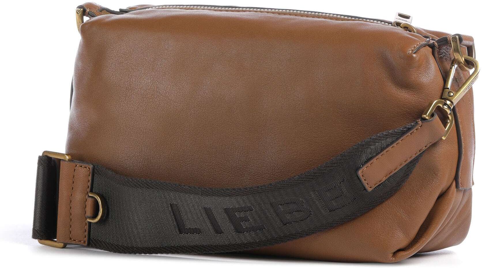 Liebeskind Elvira Sheep Natural S Umhängetasche aus Leder, braun