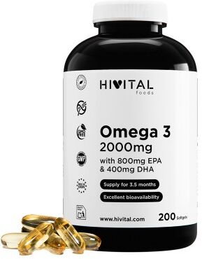 Hivital Omega 3 2000mg 200 cápsulas