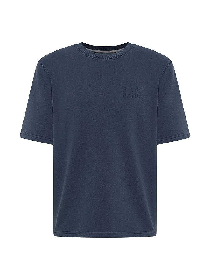 ELBSAND Shirt "Daan" in Dunkelblau - M