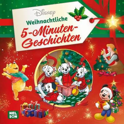 Disney Vorlesebuch: Weihnachtliche 5-Minuten-Geschichten, Gebundene Ausgabe von , Nelson, 978-3-8451-2666-1