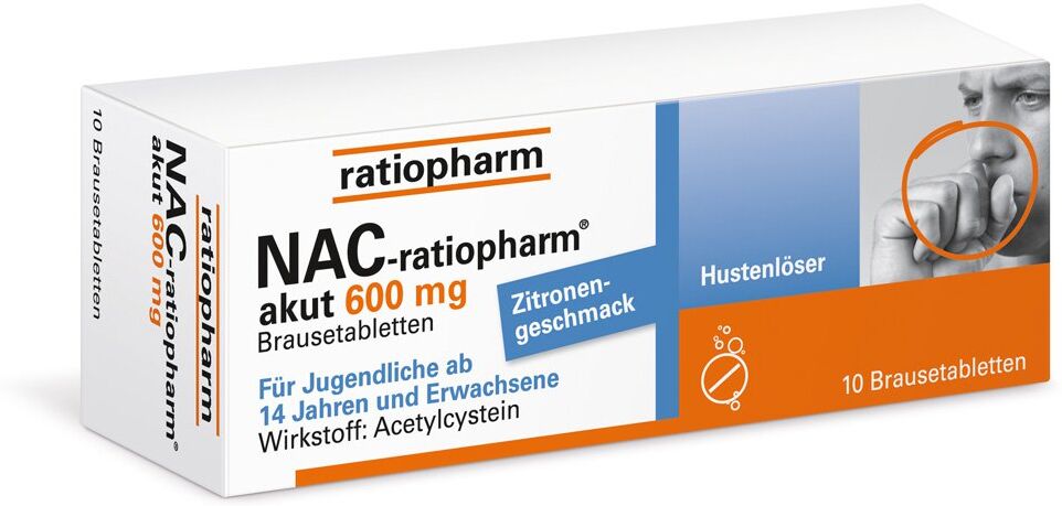 NAC-ratiopharm akut 600mg Hustenlöser