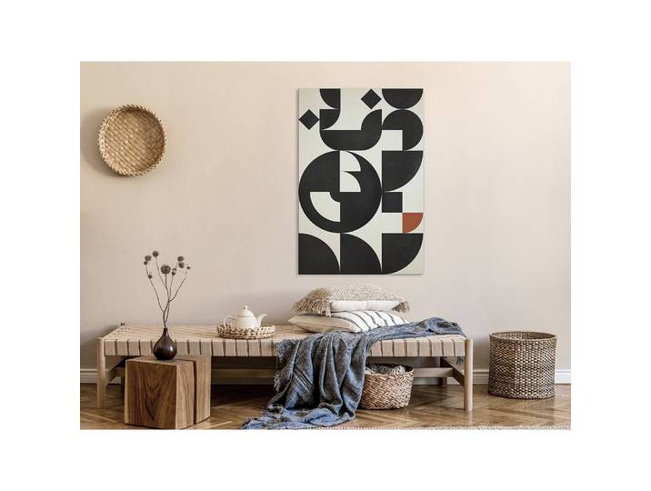 Tableau déco Big Waves Lin Noir 40 x 60cm