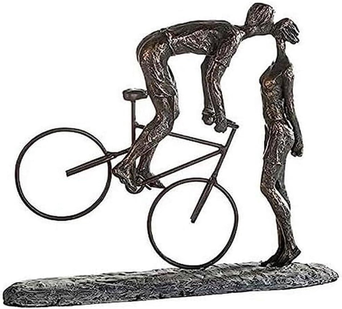 Decoratief Object Figuur Sculptuur Meerkleurig Hoogte: 36 cm