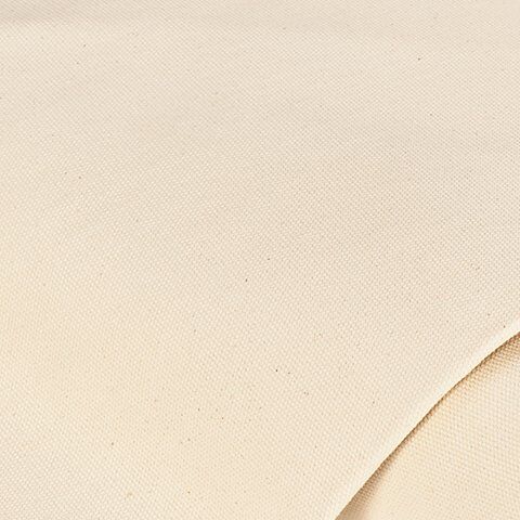 Naturreiner Baumwoll-Canvas, natur