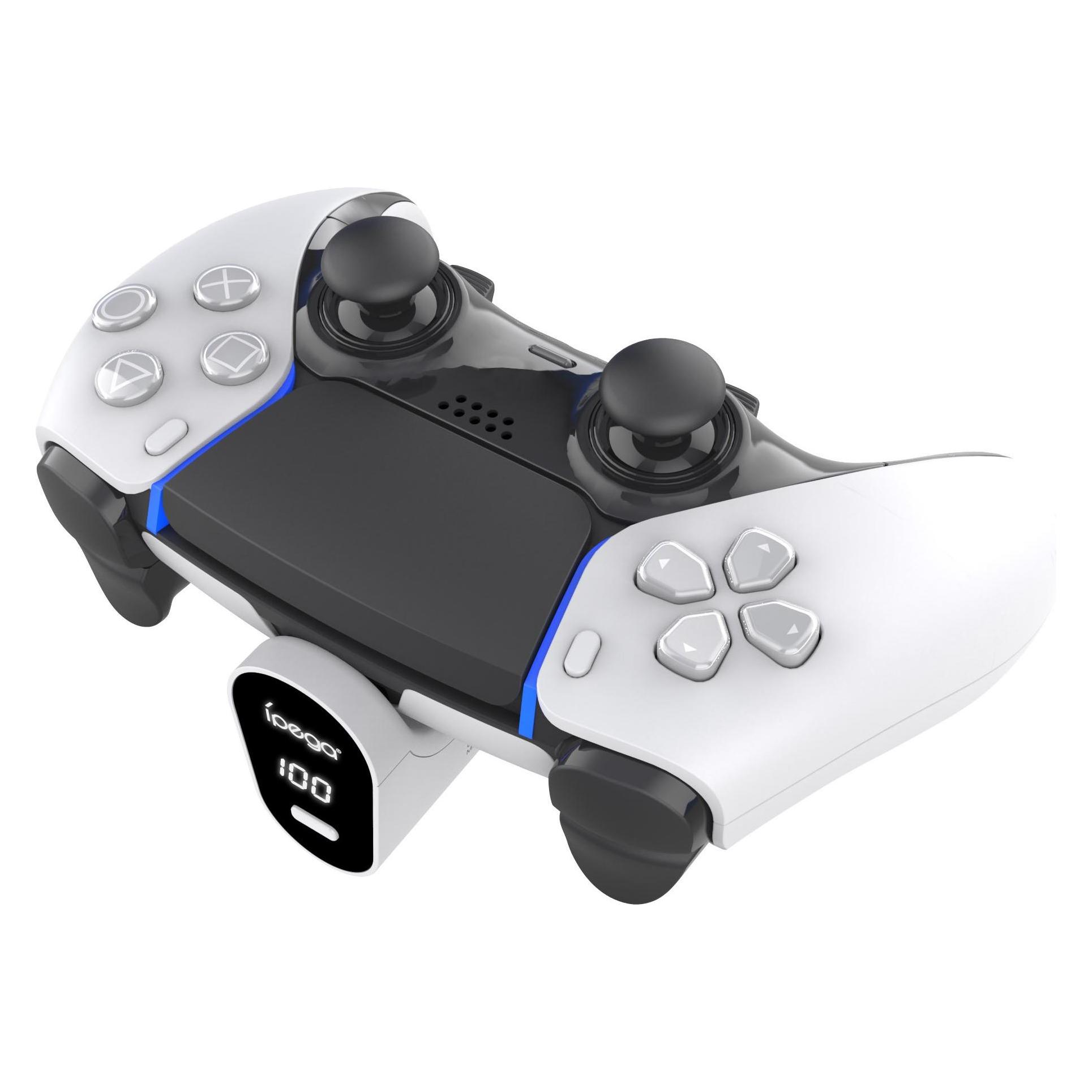 iPega Sonstiges Computerzubehör iLike - P5042 Tragbarer wiederaufladbarer Akku für PS5 Controller Weiss (PS5) (PG-P5042)