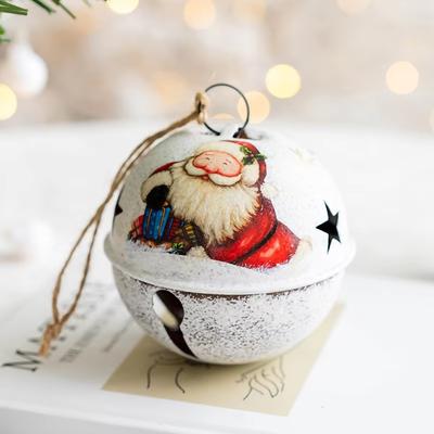 Youfap Market Santa Claus Christmas Tree Pendant, Snowman Tree Decorations, New Christmas Pendants For Holiday Party white