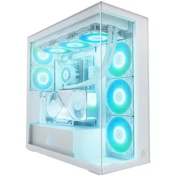 ARCTIC Xtender VG (White) Premium E-ATX PC-Gehäuse mit vertikaler GPU-Montage