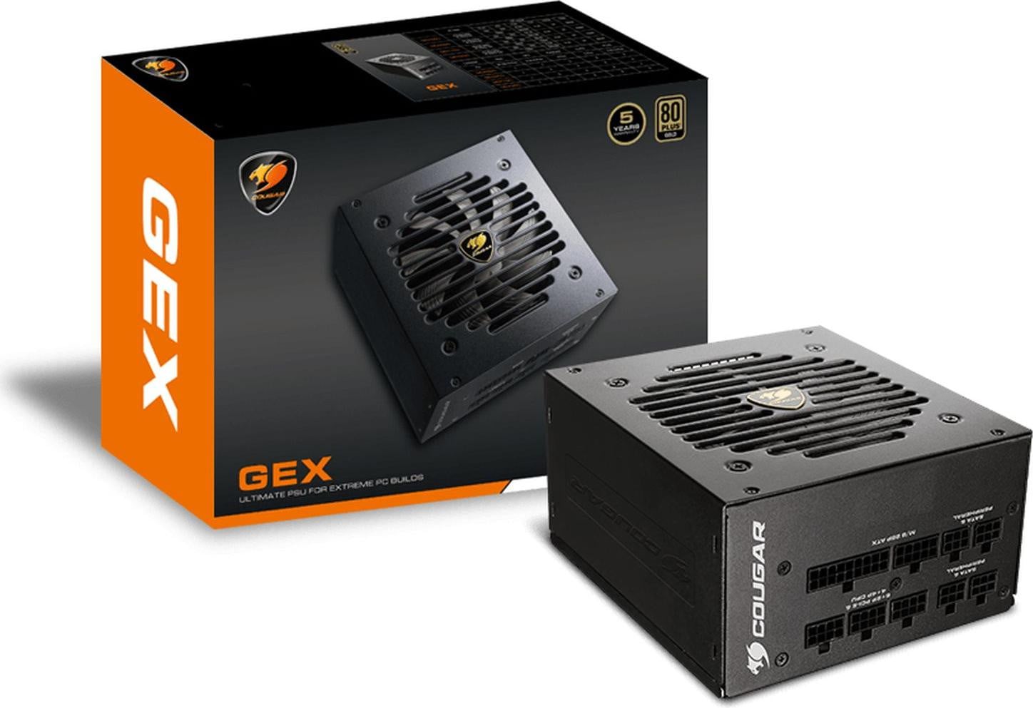 Cougar CGR GEX-850 GEX 850W ATX3.0 80 Plus Gold Modulaire Voeding