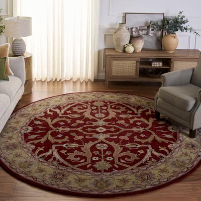 SAFAVIEH Handmade Heritage Lynsey Traditional Oriental Wool Rug