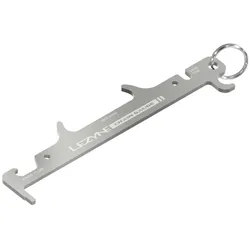 LEZYNE Kettenmesslehre 4-Funktionen Multitool | silber