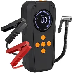 Avizar, Starthilfe, Auto-Starthilfe mit Kompressor & LED 6000 mAh (6000 mAh)