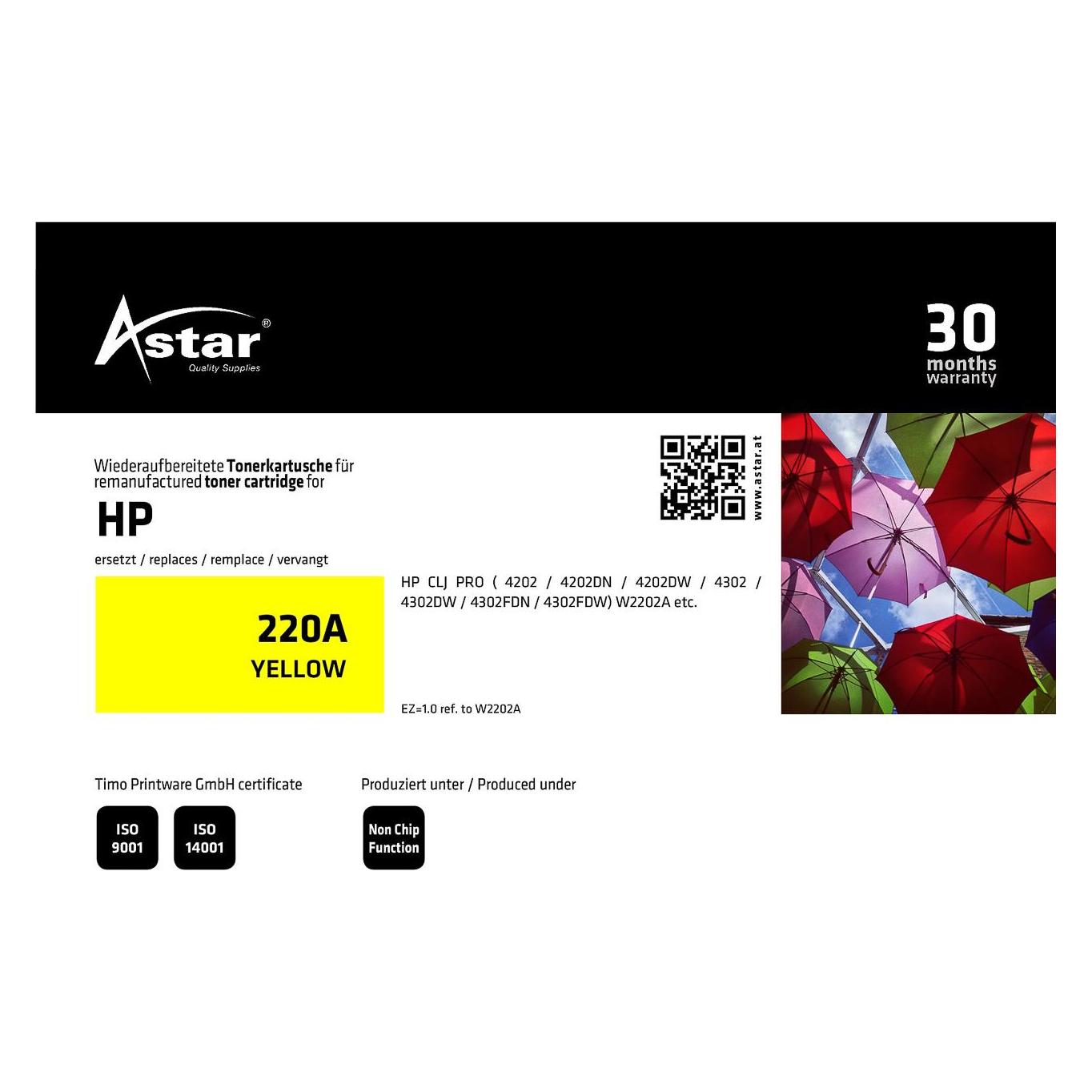 Astar AS20384 HP 220A CLJ Cartridge (AS20384)