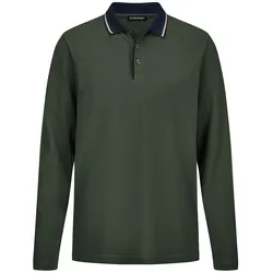 Langarm-Polo-Shirt Louis Sayn grün, 58