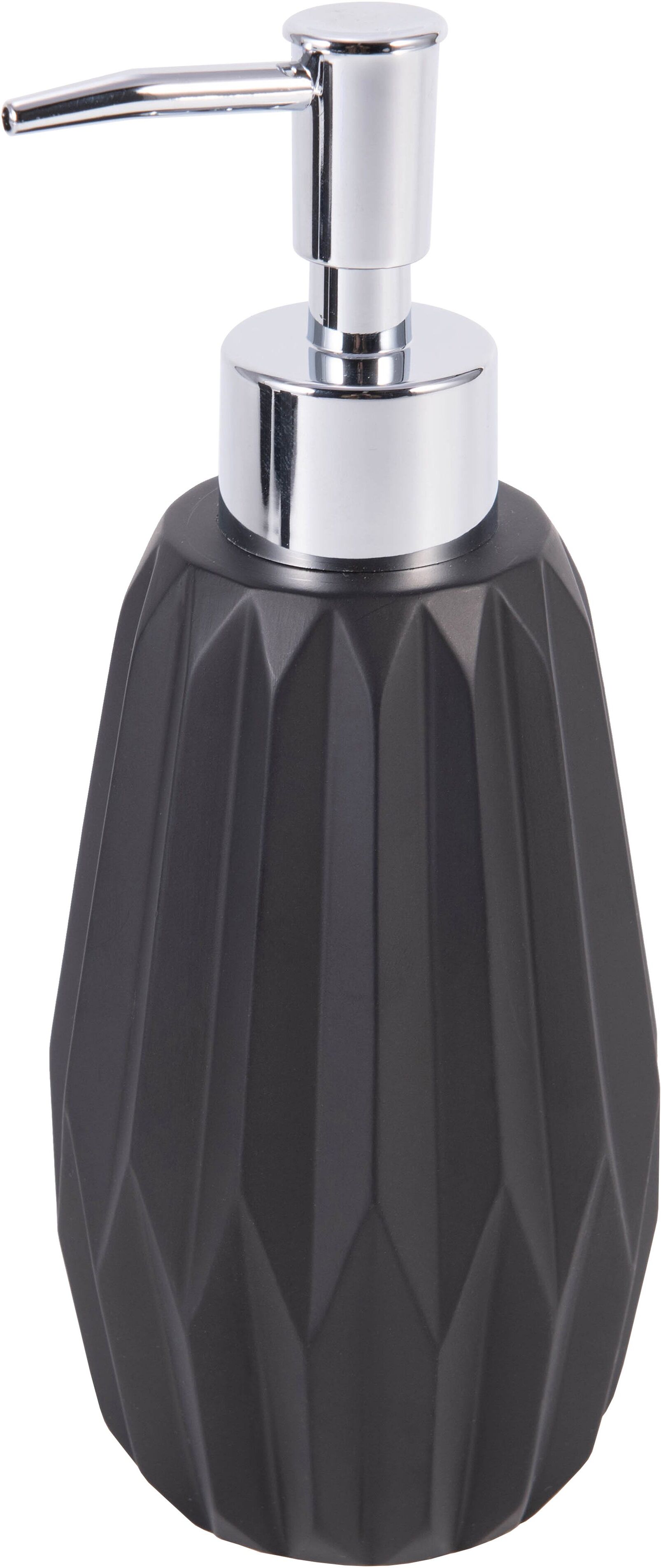 Tecnomat DISPENSER MANUALE SAPONE LIQUIDO SERIE  TREASURE IN POLIRESINA COLORE NERO