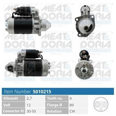 MEAT & DORIA Starter 5010215 für LANCIA Iveco DAF MWM RENAULT TRUCKS INTERNATIONAL
