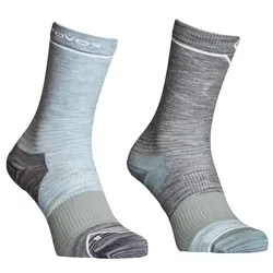 Ortovox Damen Alpine Mid Socks - 35/38 - icy shore