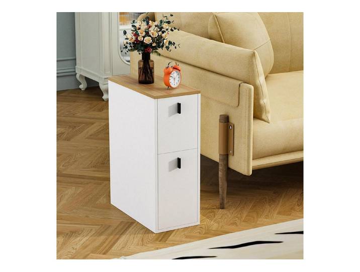 LuxusKollektion Nachttisch Nachttisch Schmal Holz 51x25x68cm