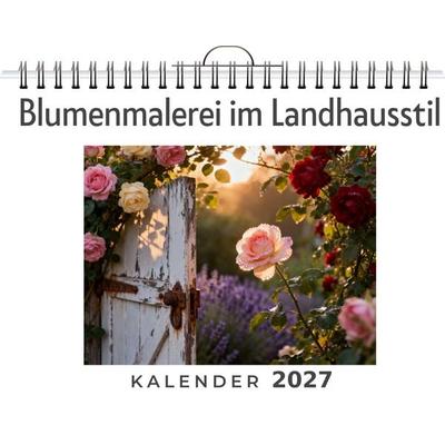 Blumenmalerei im Landhausstil