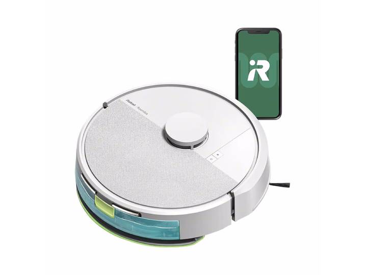 iRobot Roomba® 105 Combo Roboter Saug- und Wischroboter – Staubsauger Roboter/Saugroboter – weiss