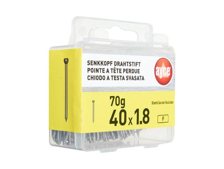 Ayce Senkkopf-Drahtstift 40 mm