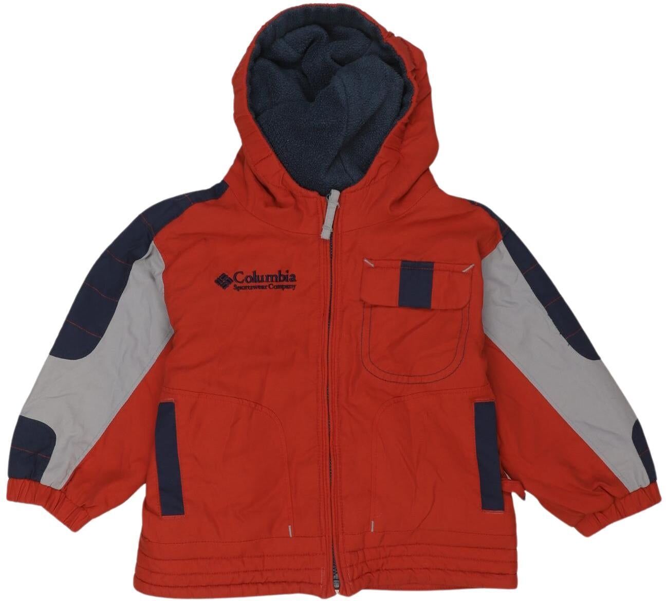 Columbia Sportswear Company Jungen Jacke oder Mantel, Mehrfarbig, Gr. EU 92, Synthetik - Second Hand