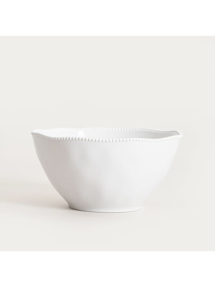 Homla Schüssel ''Padra'' in Weiß - Ø 23 cm - onesize