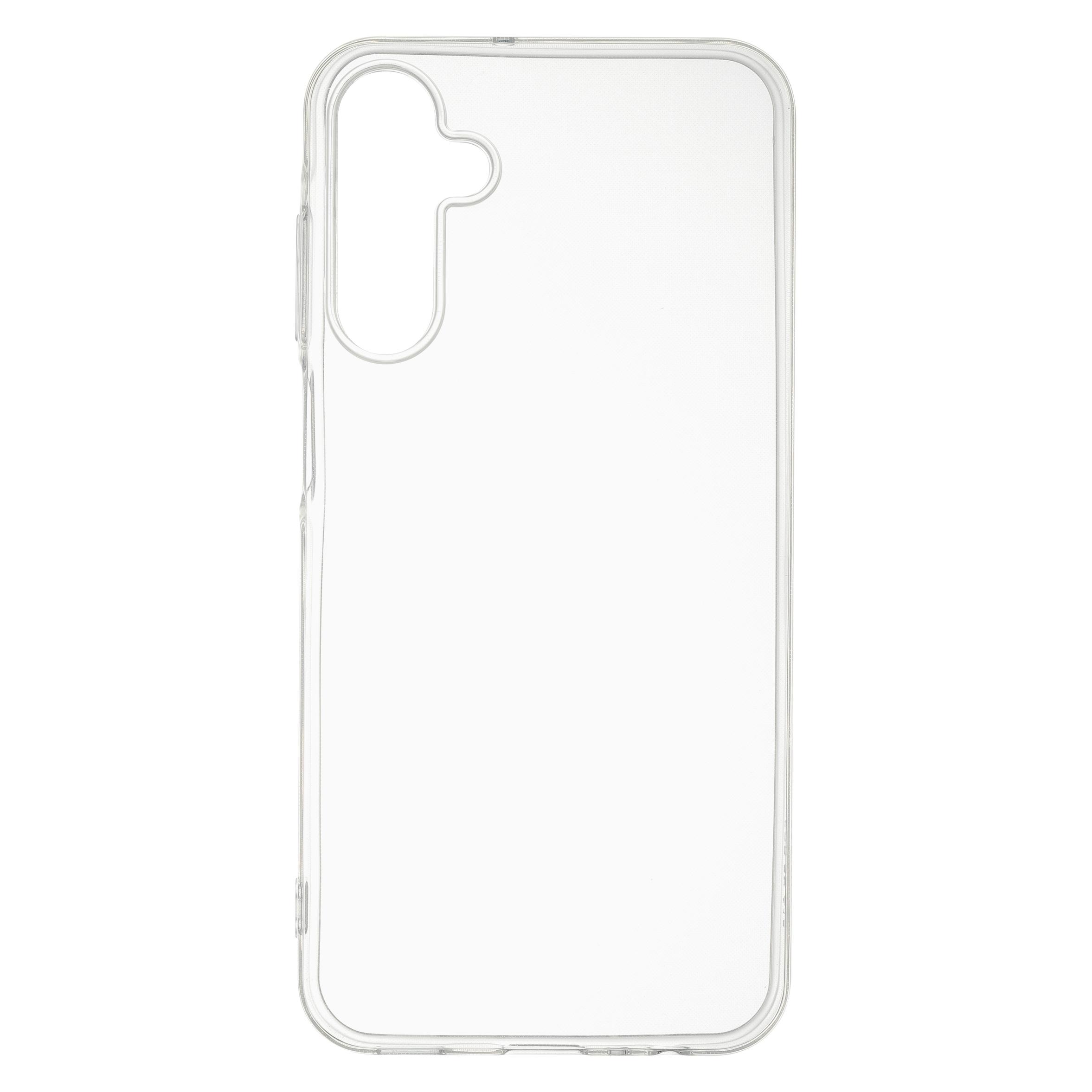 FoneKit silikonisuoja, Samsung Galaxy A15, läpinäkyvä (Samsung Galaxy A15) (DJS0110 clear cover Galaxy A15)
