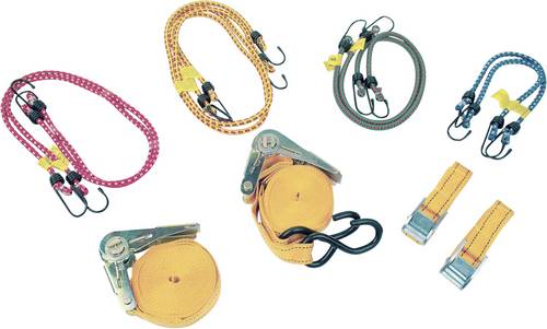 Brüder Mannesmann M00500 Sicherungsgurte Sortiment Zugkraft LC Niederzurren (einzeln/direkt)=40 daN EN 12195-2