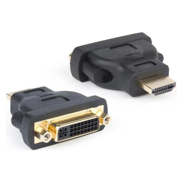 Hamlet XVAHDM-DV HDMI DVI Kabel Gender Reverse Adapter Schwarz (HDMI, DVI) (XVAHDM-DV)